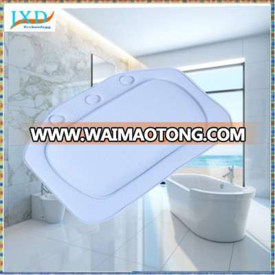 Bathroom Supplies Bathtub Pillow Bath Headrest Suction Cup Waterproof Spa Bath Pillows 21x31cm