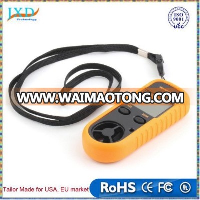 Digital LCD CFM/CMM Thermo Anemometer + Infrared Thermometer For Wind Speed Gauge Meter Temperature